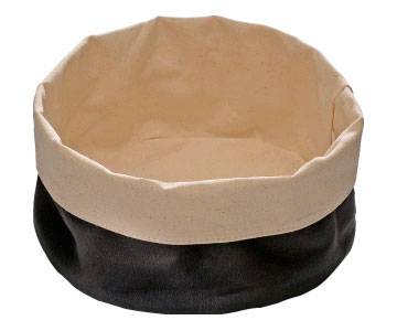Корзина для хлеба круглая 20х9 см хлопок, бежево-черная  APS 30351  45540 Корзина для хлеба круглая 20х9 см хлопок, бежево-черная  APS 30351  45540