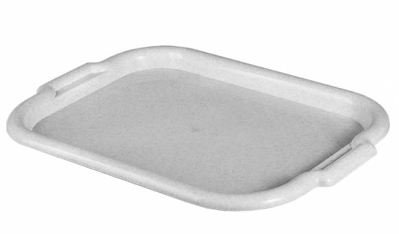 Поднос прямоугольный 39х27см IDEA М 1110 (мраморный) /17/