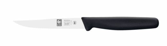 Нож для овощей 100/200 мм. черный с волн. кромкой PRACTICA Icel 24100.5304000.100 Нож для овощей 100/200 мм. черный с волн. кромкой PRACTICA Icel 24100.5304000.100