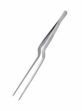 Щипцы (пинцет) 16 см. изогнутые нерж. MGsteel 70415 Щипцы (пинцет) 16 см. изогнутые нерж. MGsteel 70415