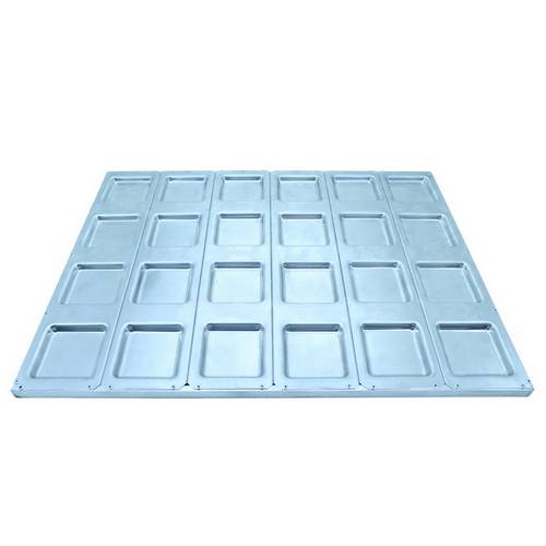 Лист для выпечки чиабатты и булочек панини 100 мм 600*400