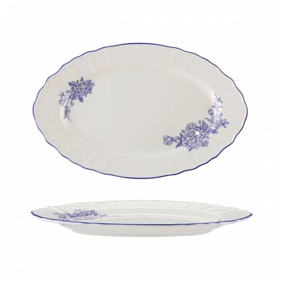 Блюдо овальное 30 см Sea Flower P.L. Proff Cuisine NY-YQA4767B-OP-M-12X6 Блюдо овальное 30 см Sea Flower P.L. Proff Cuisine NY-YQA4767B-OP-M-12X6
