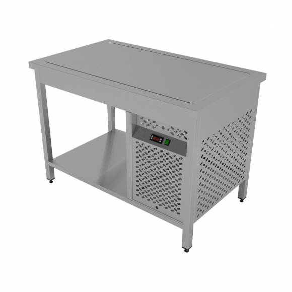 Стол открытый с охлаждаемой поверхностью, боковой агрегат, 1800х700х850 Стол открытый с охлаждаемой поверхностью, боковой агрегат, 1800х700х850