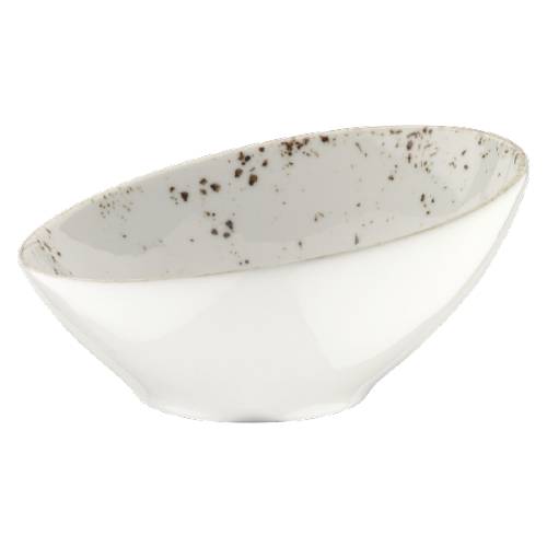 Салатник наклонный 22см 750мл фарфор Vanta Grain Bonna /6/ GRA VNT 22 KS