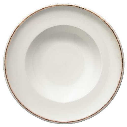 Тарелка для пасты 550мл 30см фарфор Gourmet Retro Bonna E100GRM30CK коричневый край b Тарелка для пасты 550мл 30см фарфор Gourmet Retro Bonna E100GRM30CK коричневый край b