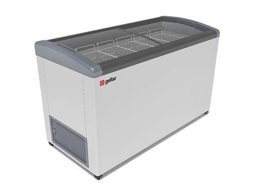 Ларь морозильный с наклонным гнутым стеклом Frostor Gellar FG 575 E серый Ларь морозильный с наклонным гнутым стеклом Frostor Gellar FG 575 E серый