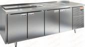 Стол холодильный для салатов Hicold SL2-1111GN (1/6)  с крышкой Стол холодильный для салатов Hicold SL2-1111GN (1/6)  с крышкой