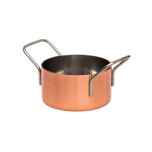 Кастрюля для подачи 90х50 мм без крышки, с медным напылением (CAM09C) 99010006 56897 Кастрюля для подачи 90х50 мм без крышки, с медным напылением (CAM09C) 99010006 56897