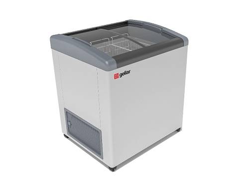 Ларь морозильный с наклонным гнутым стеклом Frostor Gellar FG 275 E серый Ларь морозильный с наклонным гнутым стеклом Frostor Gellar FG 275 E серый