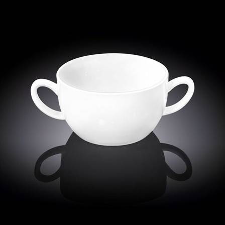 Бульонница 440мл 110 мм с ручками Wilmax WL-991225/А /4/48/ Бульонница 440мл 110 мм с ручками Wilmax WL-991225/А /4/48/