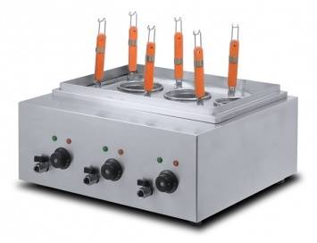 Макароноварка Airhot PC-6 3 емкости, 6 корзин  Макароноварка Airhot PC-6 3 емкости, 6 корзин