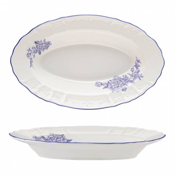 Блюдо овальное 24 см Sea Flower P.L. Proff Cuisine NY-YQA4767B-DOP-9.75X6 Блюдо овальное 24 см Sea Flower P.L. Proff Cuisine NY-YQA4767B-DOP-9.75X6
