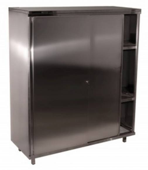 Шкаф-купе кухонный нерж.сталь 1500х600х1800мм Шкаф-купе кухонный нерж.сталь 1500х600х1800мм