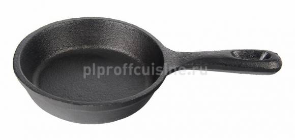 Сковорода чугунная порционная 130мм с ручкой P.L. 70M2S-12.7  /60/ Сковорода чугунная порционная 130мм с ручкой P.L. 70M2S-12.7  /60/