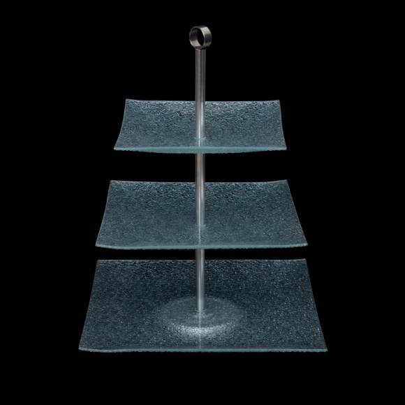 Этажерка 3-х ярусная 21/25/30см Corone Aqua кт0170 Этажерка 3-х ярусная 21/25/30см Corone Aqua кт0170