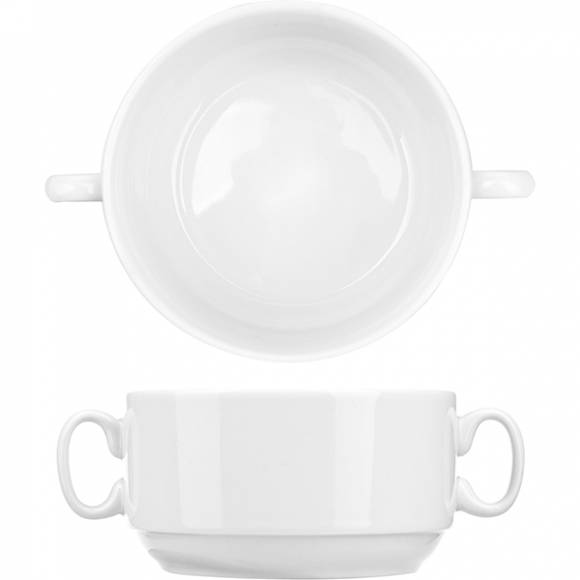 Бульонная чашка 300мл Добрушский Фарфор D=105 H=57мм 7С1717  ф.755 /1/8/ Бульонная чашка 300мл Добрушский Фарфор D=105 H=57мм 7С1717  ф.755 /1/8/