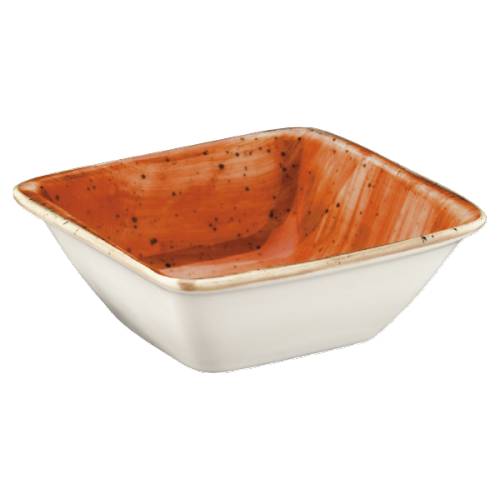 Соусник квадратный 8х8,5см фарфор Moove Aura Terracota Bonna /24/ ATC MOV 10 KS