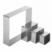 Форма кондитерская 220х220x50мм нерж. Luxstahl для выпечки квадратная Форма кондитерская 220х220x50мм нерж. Luxstahl для выпечки квадратная