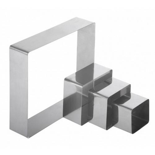 Форма кондитерская 220х220x50мм нерж. Luxstahl для выпечки квадратная Форма кондитерская 220х220x50мм нерж. Luxstahl для выпечки квадратная