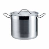Кастрюля Eco Line с крышкой 11 л, d 26 см, h 21 см, сталь 18/0, P.L. Proff Cuisine Кастрюля Eco Line с крышкой 11 л, d 26 см, h 21 см, сталь 18/0, P.L. Proff Cuisine