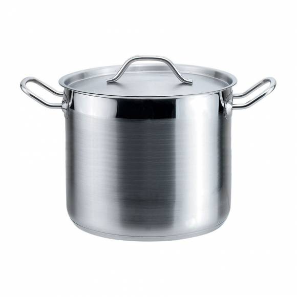 Кастрюля Eco Line с крышкой 11 л, d 26 см, h 21 см, сталь 18/0, P.L. Proff Cuisine Кастрюля Eco Line с крышкой 11 л, d 26 см, h 21 см, сталь 18/0, P.L. Proff Cuisine