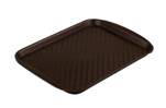 Поднос пластиковый 330х260мм Рестола (коричневый) 422109014  3448 Поднос пластиковый 330х260мм Рестола (коричневый) 422109014  3448