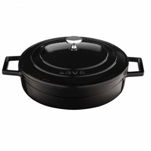 Кастрюля 3,4 черная TRENDY LAVA LV Y ST 28 K2 BLACK 	49559 Кастрюля 3,4 черная TRENDY LAVA LV Y ST 28 K2 BLACK 	49559
