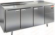 Стол холодильный для салатов Hicold SL2-111SN (1/6)  с крышкой Стол холодильный для салатов Hicold SL2-111SN (1/6)  с крышкой