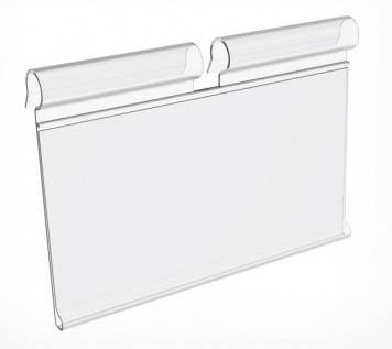 Ценникодержатель 39х52мм Евро для крючков 94674 и 94675 Ценникодержатель 39х52мм Евро для крючков 94674 и 94675