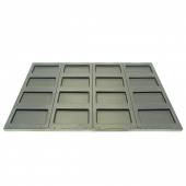 Лист для выпечки чиабатты и булочек панини 160 мм 600*400 с антипригарным покрытием Лист для выпечки чиабатты и булочек панини 160 мм 600*400 с антипригарным покрытием