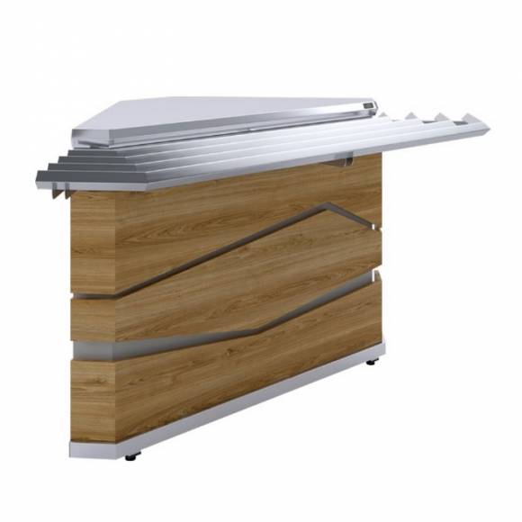 Модуль угловой наружный Zigzag Luxstahl УН-90 Premium (камень),столешница и направляющие в компл. Модуль угловой наружный Zigzag Luxstahl УН-90 Premium (камень),столешница и направляющие в компл.