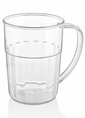 Кружка для пива 500 мл. d=100 мм. h=140 мм. поликарбонат, прозрачн. GP 79945 Кружка для пива 500 мл. d=100 мм. h=140 мм. поликарбонат, прозрачн. GP 79945