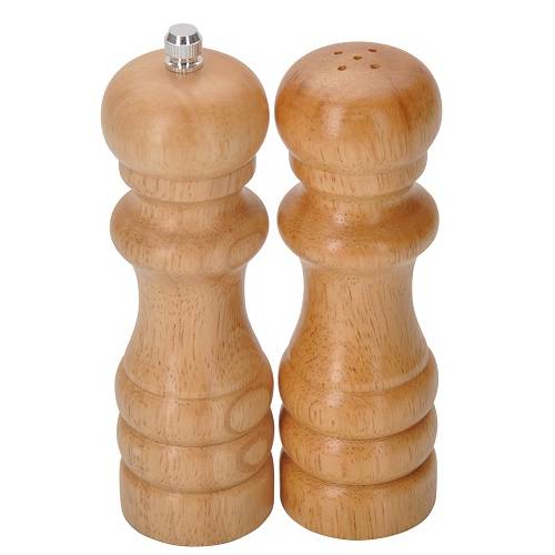 Мельница для перца + солонка 15 см. (светлое дерево) S2006 Мельница для перца + солонка 15 см. (светлое дерево) S2006