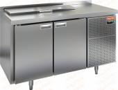 Стол холодильный для салатов Hicold SL2-11SN (1/6)  с крышкой Стол холодильный для салатов Hicold SL2-11SN (1/6)  с крышкой