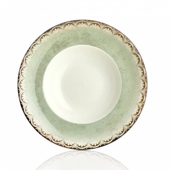 Тарелка для пасты 28 cм, 480мл.фарфор Rome By Bone TN-RM-GT-28-CK /6/ Тарелка для пасты 28 cм, 480мл.фарфор Rome By Bone TN-RM-GT-28-CK /6/