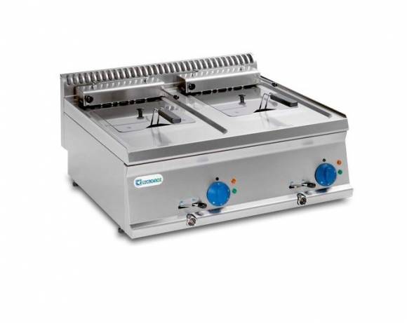 Фритюрница настольная 2 ванныTECNOINOX FR70E7 616034