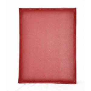 Папка-меню 32,5*24 2-х сторон. кож.зам. бордо съемные файлы