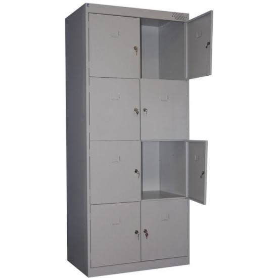 Шкаф для вещей и сумок 8-дверей ШРК 28-600 собранный