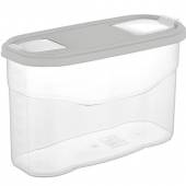 Банка для сыпучих прод. 2500 мл. 245*105*175 мм. с пластик. крышкой 73037 Банка для сыпучих прод. 2500 мл. 245*105*175 мм. с пластик. крышкой 73037