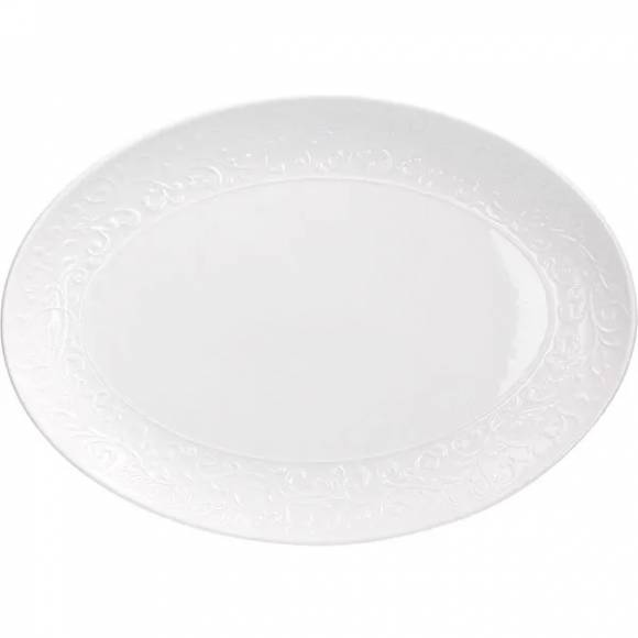 Блюдо «Жасмин» овальное фарфор ,L=30,5,B=21,5см белый JA020300000 Блюдо «Жасмин» овальное фарфор ,L=30,5,B=21,5см белый JA020300000