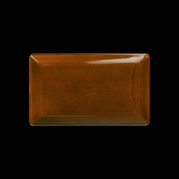 Блюдо прямоугольное 280х166х24мм, оранжевый Corone Cocorita [XSY2142] фк8802
