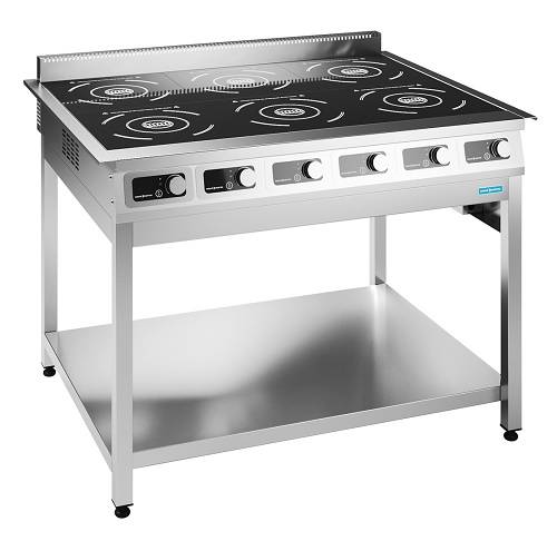 Плита индукционная 6-конфор. Челябторгтехника ПЭИ-6/G1  1х5/5х3,5 кВт Плита индукционная 6-конфор. Челябторгтехника ПЭИ-6/G1  1х5/5х3,5 кВт