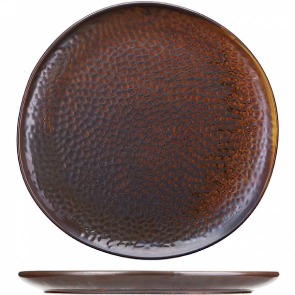 Тарелка «Мак» D=275, H=18мм фарфор медный 03013397 ZA0120-11-d /1/12/ Тарелка «Мак» D=275, H=18мм фарфор медный 03013397 ZA0120-11-d /1/12/