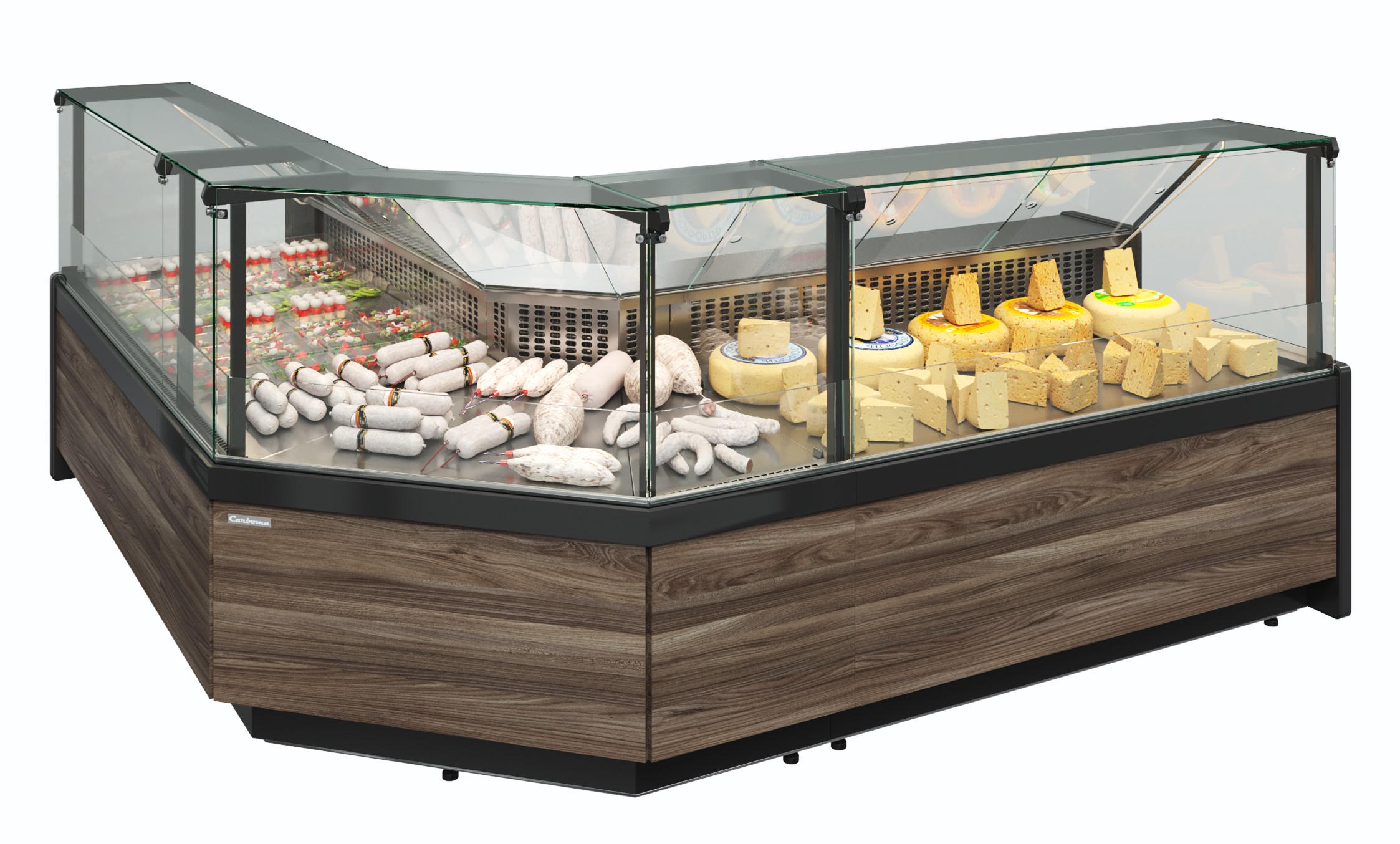 Витрины холодильные и морозильные G111 (BAVARIA 3) фиксируемое стекло