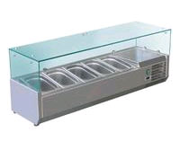 Витрины холодильные для ингредиентов настольные Cooleq (КНР)