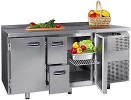 Столы холодильные и морозильные